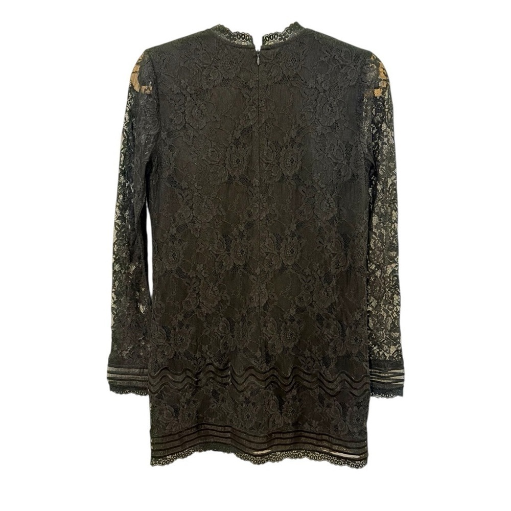 Lovers + Friends Lorde Dress in Night Elegant Black Lace Dress - Picture 4 of 11
